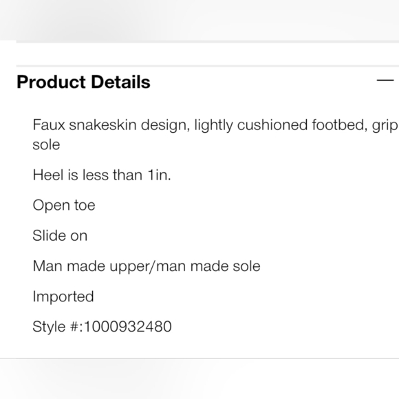 🔹️SOLEI SEA🔹️ Jolie Flip Flop Sandals Python for women Size 6 Only - Picture 6 of 6